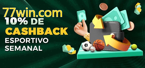 10% de bônus de cashback na 77win.com